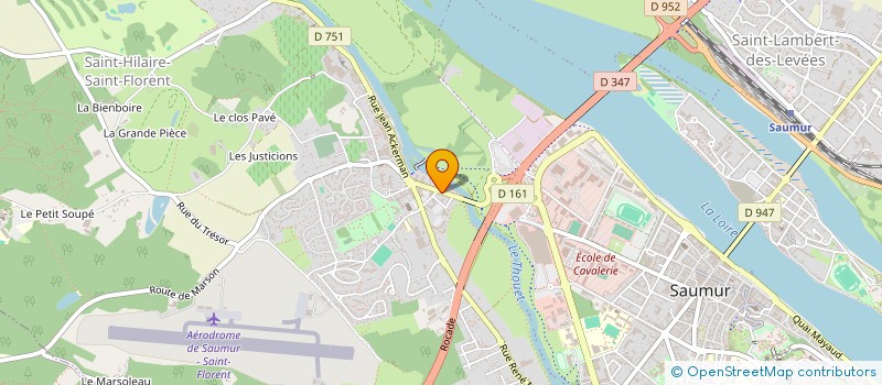 localisation de l'entreprise MADAME MARTINE HOYEAU  SAUMUR