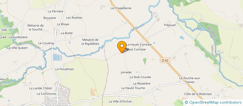 localisation de l'entreprise MADAME MARTINE HUBY  TALENSAC