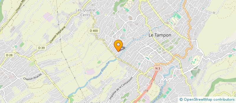 localisation de l'entreprise MADAME MARTINE IMARY ISSARAMBE à LE TAMPON