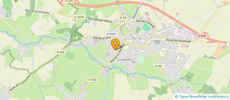 localisation de l'entreprise MADAME MARTINE INNOCENTI  OBIES