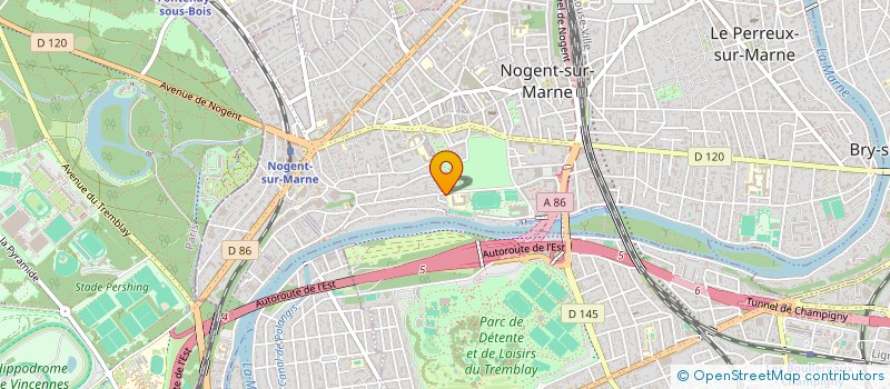 localisation de l'entreprise MADAME MARTINE ISEMBART à NOGENT-SUR-MARNE