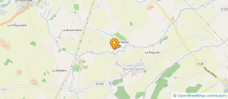 localisation de l'entreprise MADAME MARTINE JACQUES à MENIL-HUBERT-SUR-ORNE
