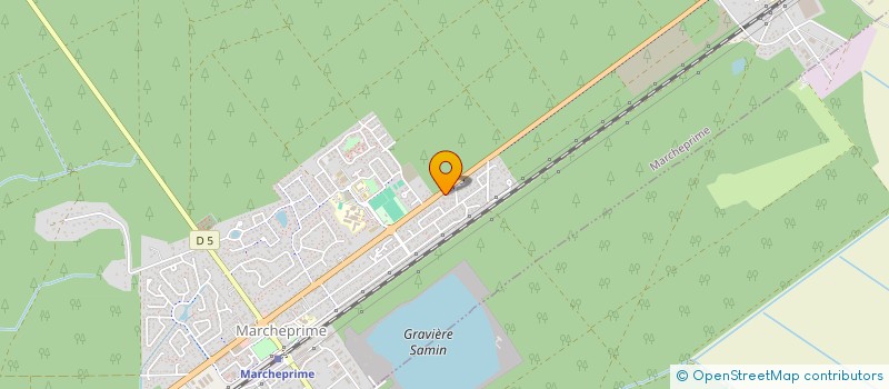 localisation de l'entreprise MADAME MARTINE JANNOTY  MARCHEPRIME