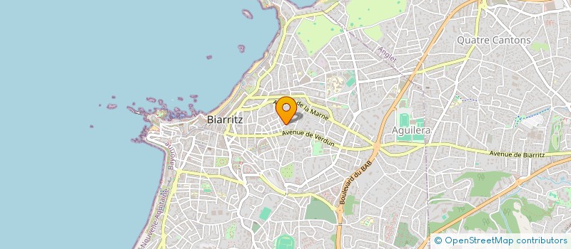 localisation de l'entreprise MADAME MARTINE JARDEL à BIARRITZ