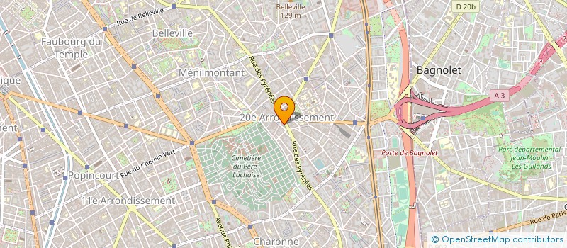 localisation de l'entreprise MADAME MARTINE JAUDEAU  PARIS