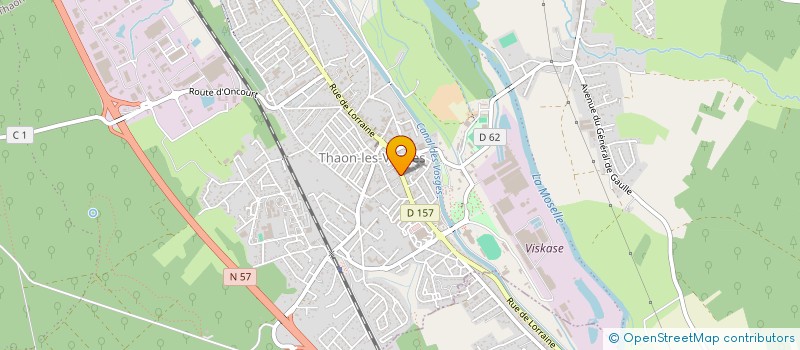 localisation de l'entreprise MADAME MARTINE JEANJACQUOT à THAON-LES-VOSGES