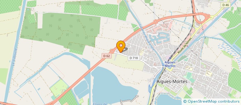 localisation de l'entreprise MADAME MARTINE JIMENEZ  AIGUES-MORTES