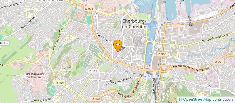 localisation de l'entreprise MADAME MARTINE JOLY  CHERBOURG-EN-COTENTIN