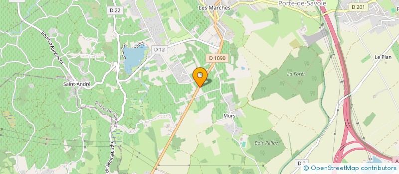 localisation de l'entreprise MADAME MARTINE JOURDAIN à PORTE-DE-SAVOIE