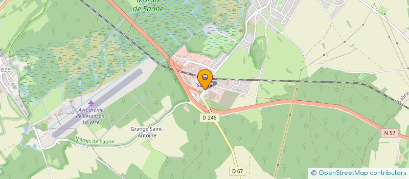 localisation de l'entreprise MADAME MARTINE JUIF à SAONE