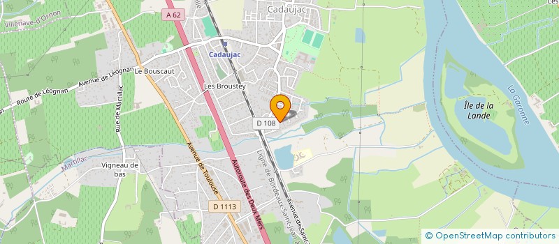 localisation de l'entreprise MADAME MARTINE JUNQUA  CADAUJAC