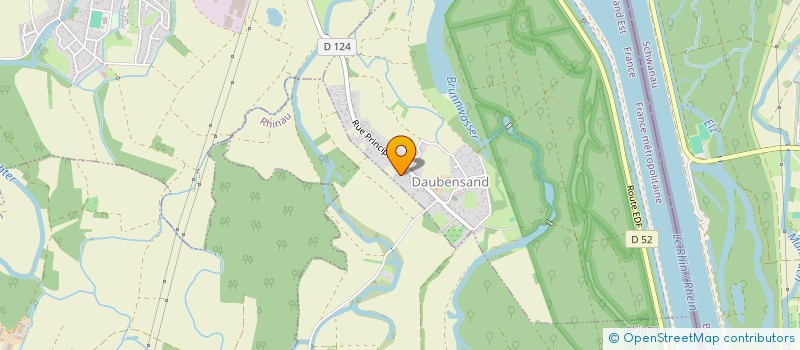 localisation de l'entreprise MADAME MARTINE KLEIS  DAUBENSAND