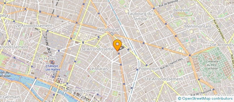 localisation de l'entreprise MADAME MARTINE KLOCK  PARIS