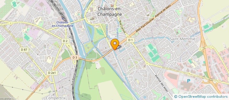 localisation de l'entreprise MADAME MARTINE KRAUZE  CHALONS-EN-CHAMPAGNE