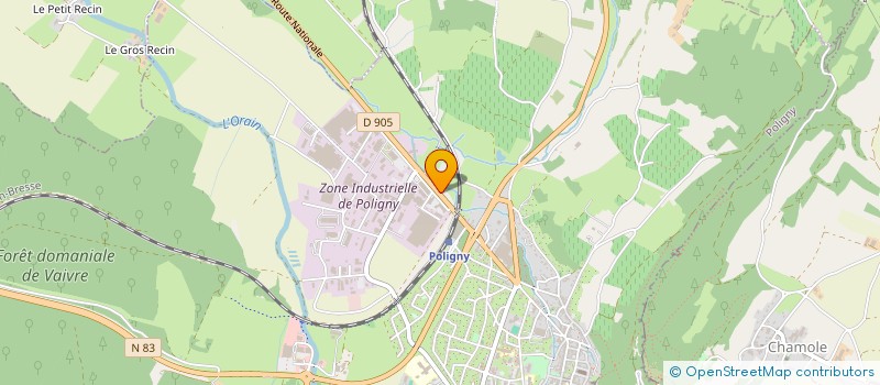 localisation de l'entreprise MADAME MARTINE LACOMBE  AUMONT