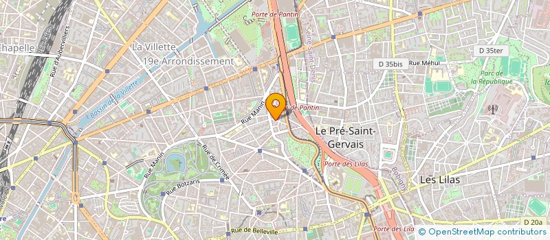 localisation de l'entreprise MADAME MARTINE LAGARDETTE  PARIS