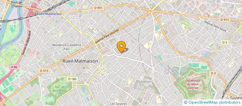 localisation de l'entreprise MADAME MARTINE LAMBERT à RUEIL-MALMAISON