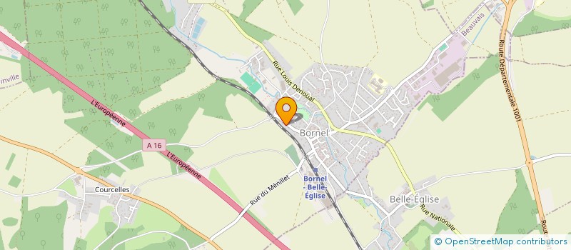 localisation de l'entreprise MADAME MARTINE LAMOUR  BORNEL