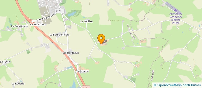 localisation de l'entreprise MADAME MARTINE LANDAIS  SAINT-GERMAIN-LE-FOUILLOUX