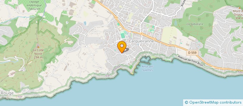 localisation de l'entreprise MADAME MARTINE LANDRODIE  CARQUEIRANNE