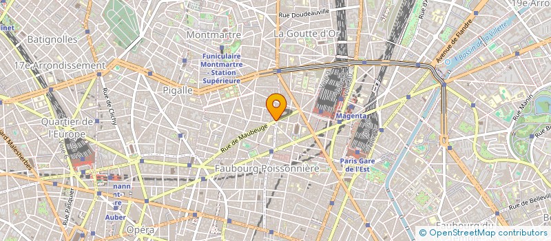 localisation de l'entreprise MADAME MARTINE LANGLOIS  PARIS