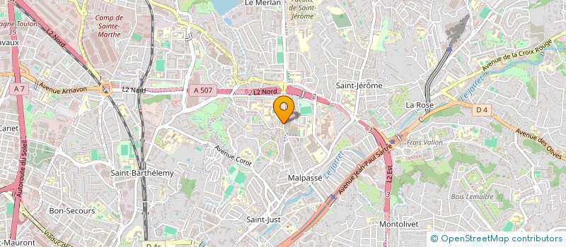 localisation de l'entreprise MADAME MARTINE LANNEAU à MARSEILLE