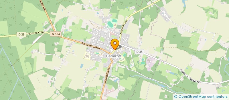 localisation de l'entreprise MADAME MARTINE LANNOY  GABARRET