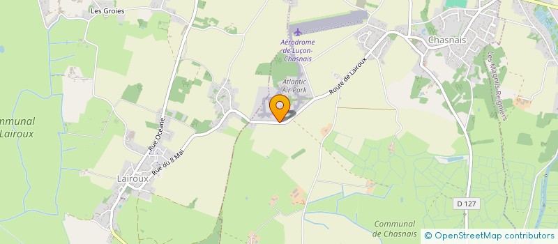 localisation de l'entreprise MADAME MARTINE LAROSE  CHASNAIS