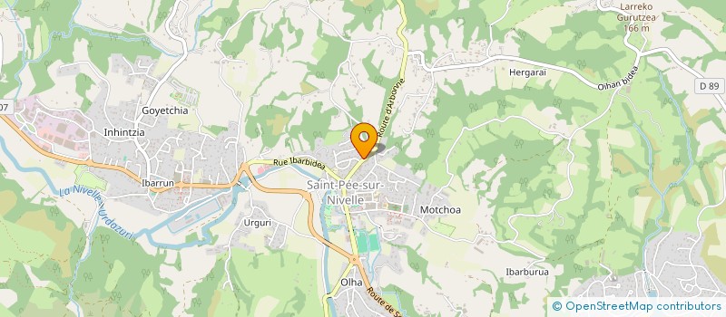 localisation de l'entreprise MADAME MARTINE LASSERRE à SAINT-PEE-SUR-NIVELLE