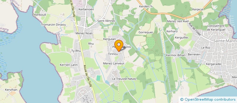 localisation de l'entreprise MADAME MARTINE LE BORGNE  COMBRIT