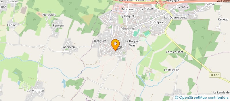 localisation de l'entreprise MADAME MARTINE LE GUELLAUT  PLOEREN