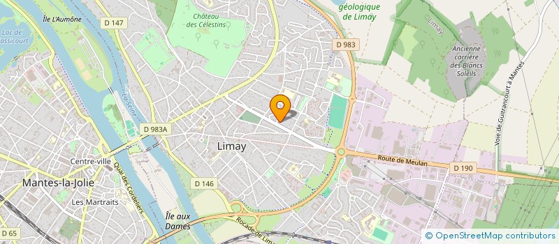 localisation de l'entreprise MADAME MARTINE LE MAT  LIMAY