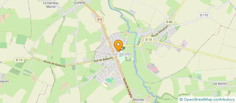 localisation de l'entreprise MADAME MARTINE LEBAILLY  TILLY-SUR-SEULLES