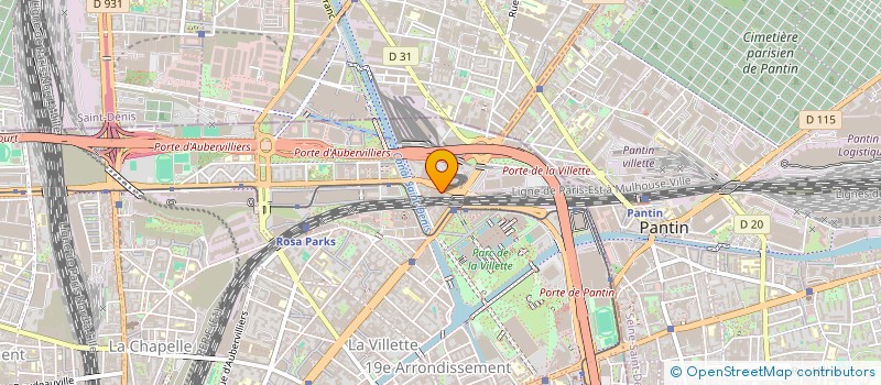 localisation de l'entreprise MADAME MARTINE LEBOUCHER à PARIS