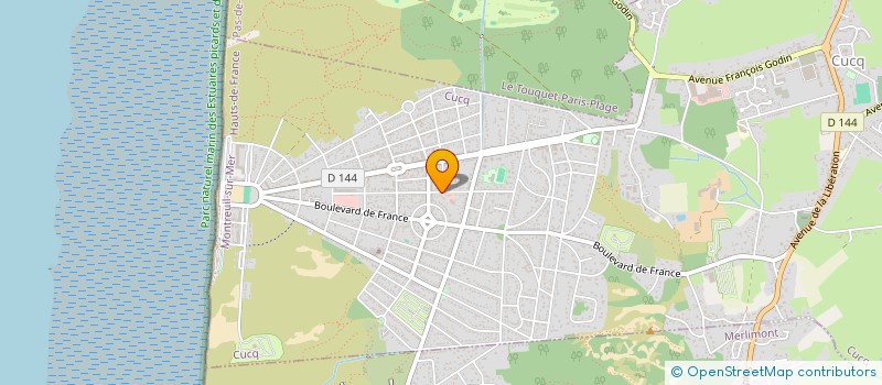 localisation de l'entreprise MADAME MARTINE LECOCQ à CUCQ