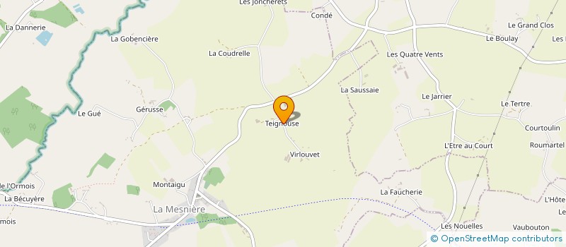 localisation de l'entreprise MADAME MARTINE LECOUAT à SAINT-OUEN-DE-SECHEROUVRE