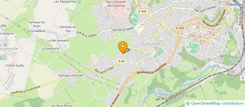 localisation de l'entreprise MADAME MARTINE LELANDAIS  CHERBOURG-EN-COTENTIN