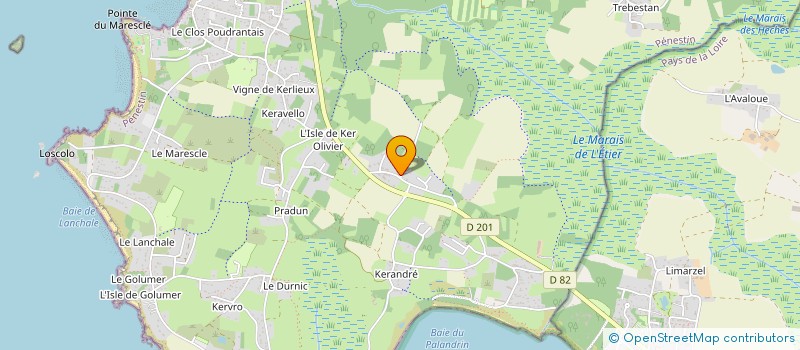 localisation de l'entreprise MADAME MARTINE LELAY  PENESTIN