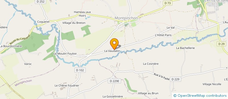 localisation de l'entreprise MADAME MARTINE LELIEVRE à MONTPINCHON