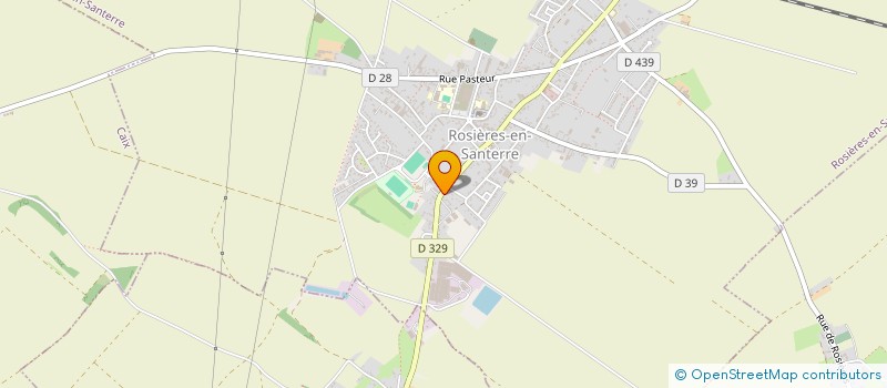 localisation de l'entreprise MADAME MARTINE LEMAIRE  ROSIERES-EN-SANTERRE