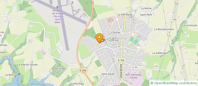 localisation de l'entreprise MADAME MARTINE LEMENANT  PLEURTUIT