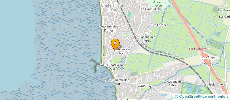 localisation de l'entreprise MADAME MARTINE LEMORT à CHATELAILLON-PLAGE