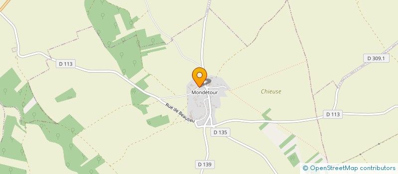 localisation de l'entreprise MADAME MARTINE LEROC'H à LE BOULLAY-LES-DEUX-EGLISES