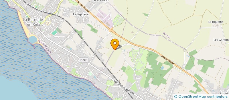 localisation de l'entreprise MADAME MARTINE LESAGE  LES MOUTIERS-EN-RETZ