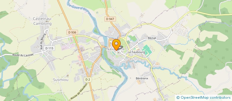 localisation de l'entreprise MADAME MARTINE LESPADE à NAVARRENX