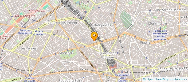 localisation de l'entreprise MADAME MARTINE LEVY  PARIS