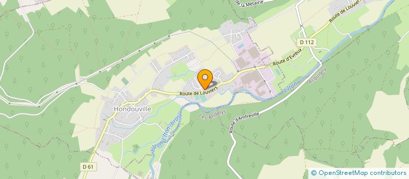 localisation de l'entreprise MADAME MARTINE LHOMME  SURVILLE