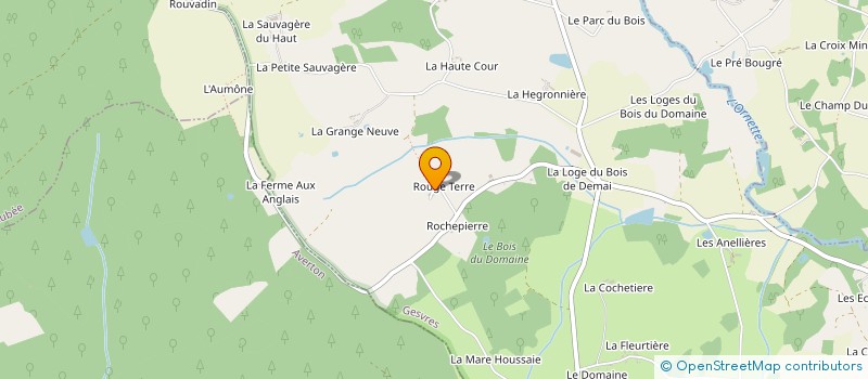 localisation de l'entreprise MADAME MARTINE LHUISSIER  GESVRES