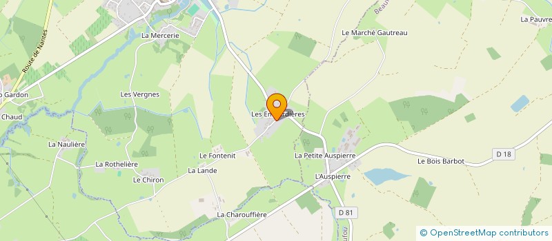 localisation de l'entreprise MADAME MARTINE LIBEAU  SAINT-ETIENNE-DU-BOIS