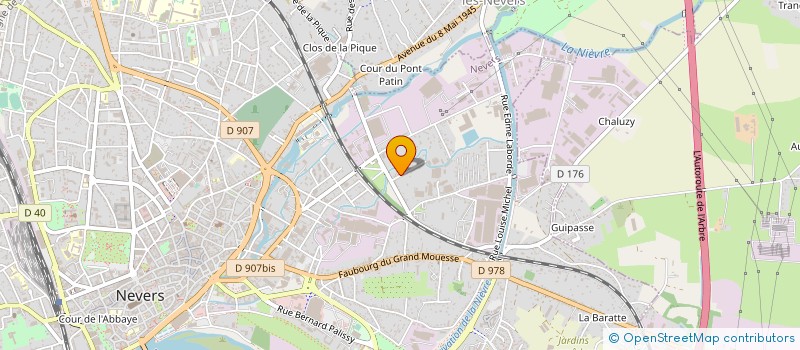 localisation de l'entreprise MADAME MARTINE LIERNEUX à NEVERS